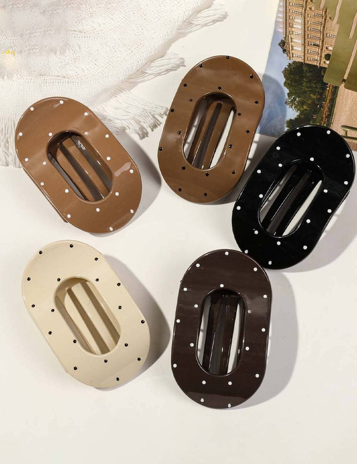 Polka Dots Hair Claw Clip (3 Colors)