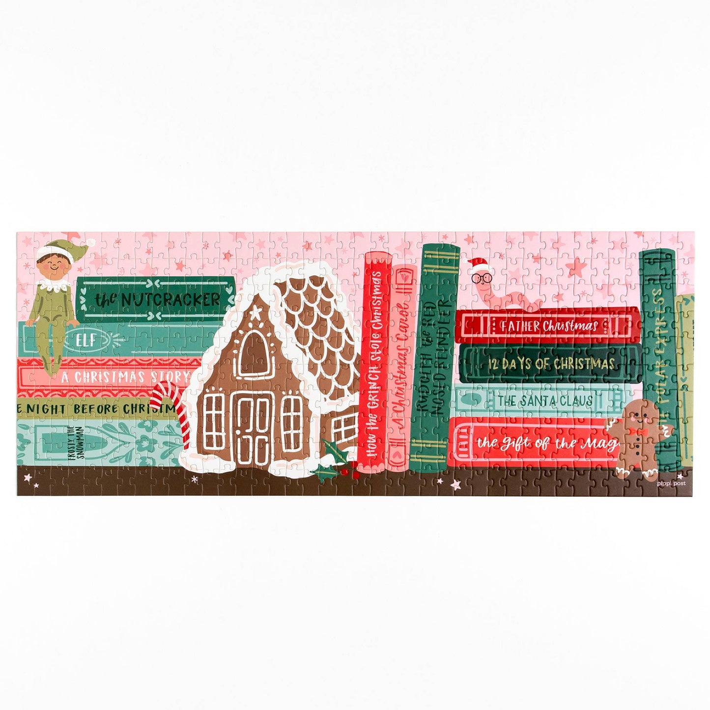 Holiday Bookshelf - 400 Piece Puzzle