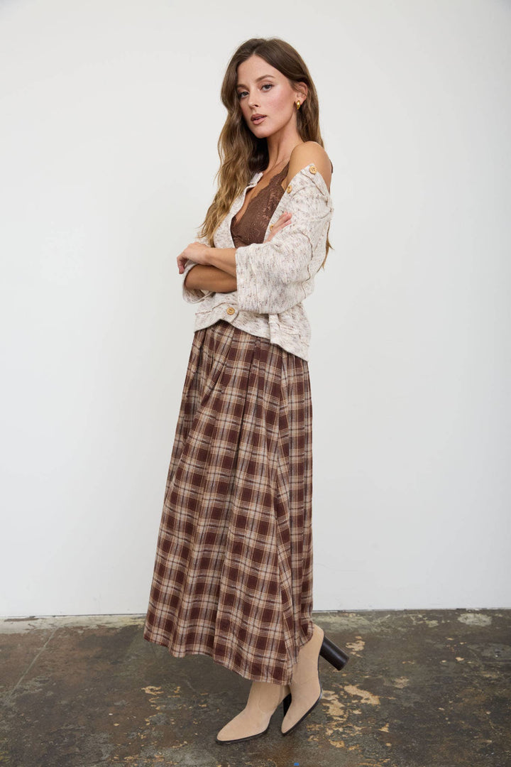Prairie Grass Midi Skirt