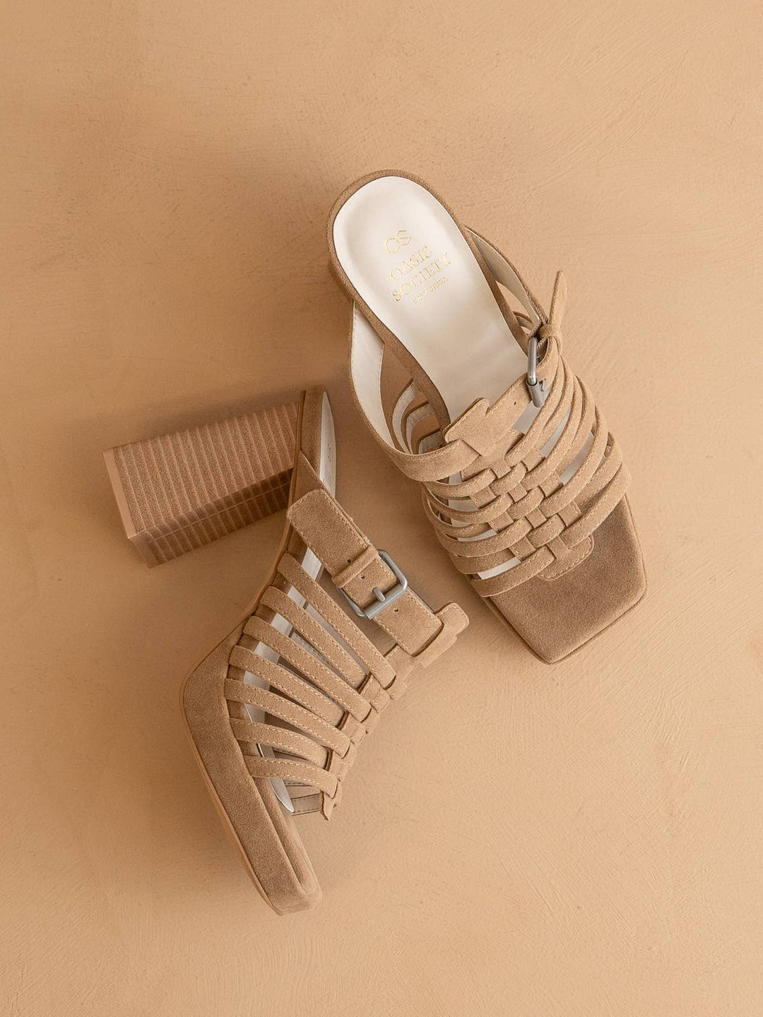 The Rome Sandal on A Platform