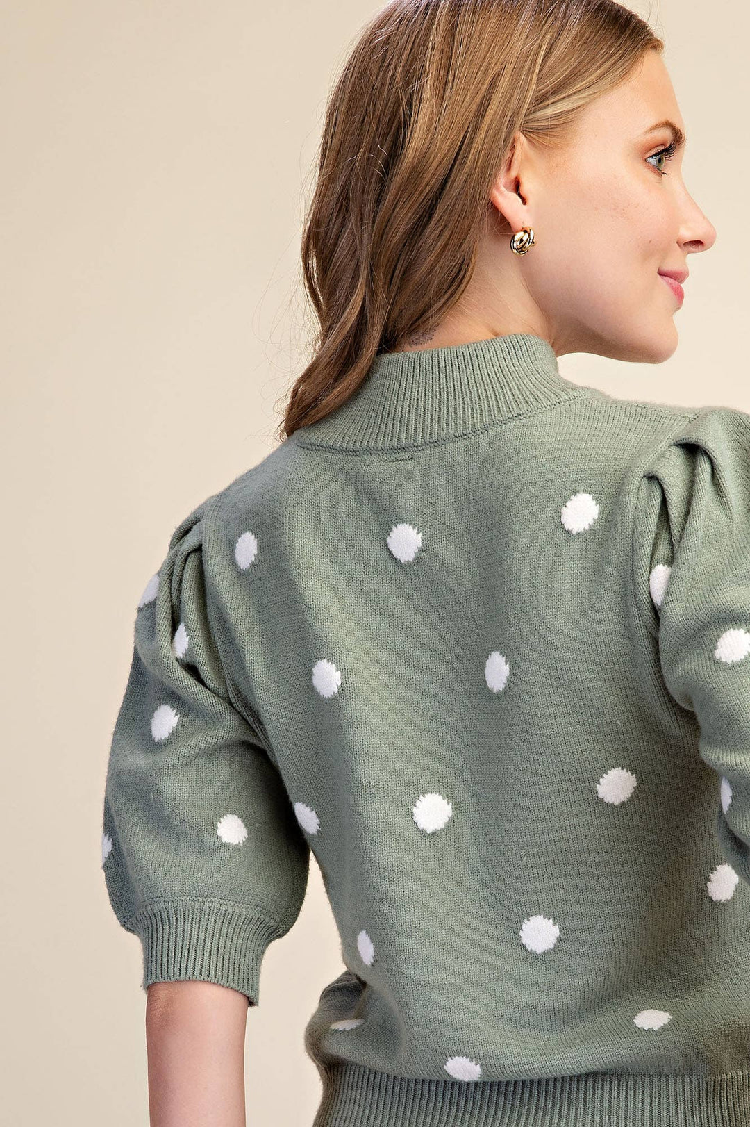 Dottie Days Sweater in Sage