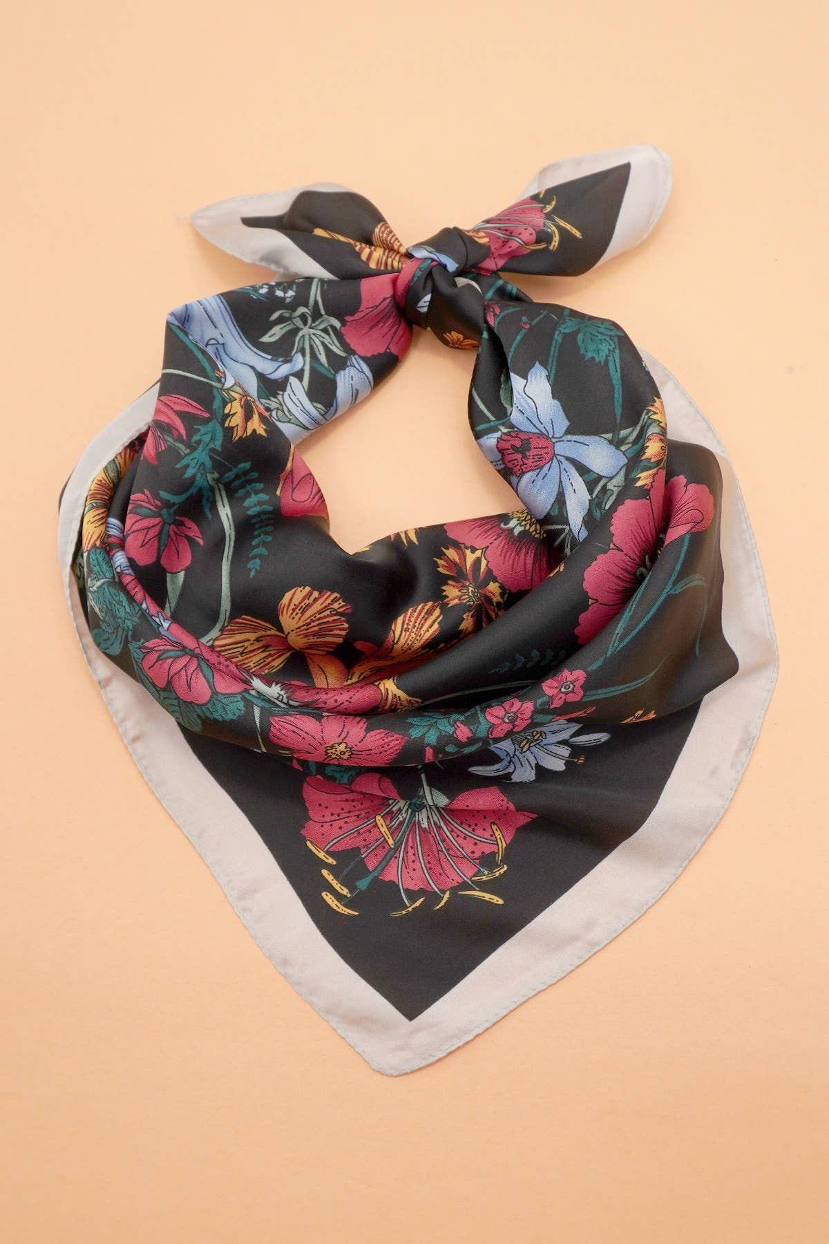 Poppy Flower Scarf