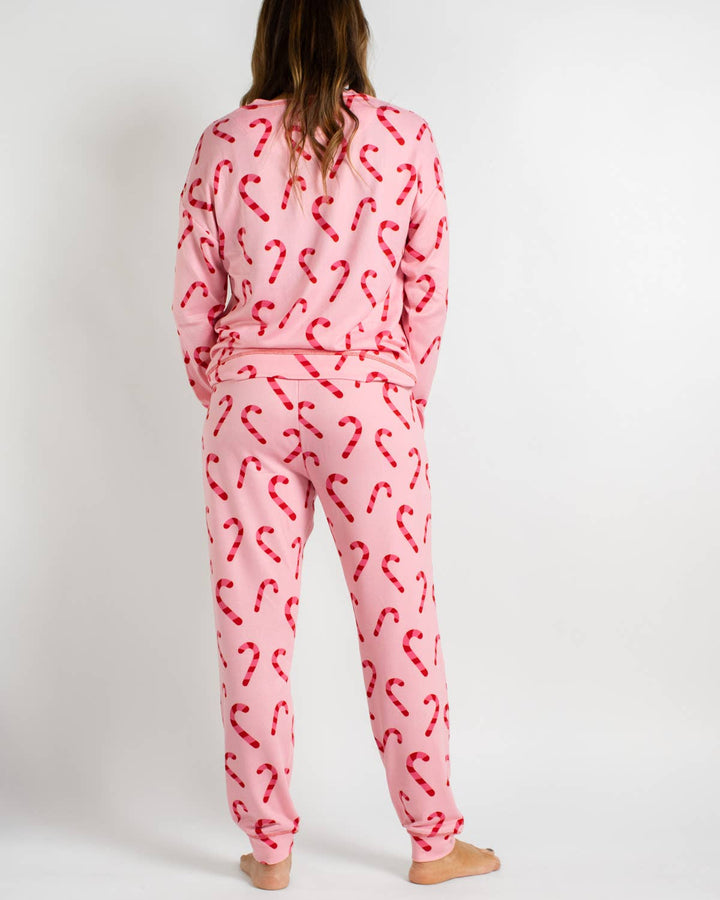 Candy Cane Wishes Lounge Set   Pink/Red     -Asst.: Small