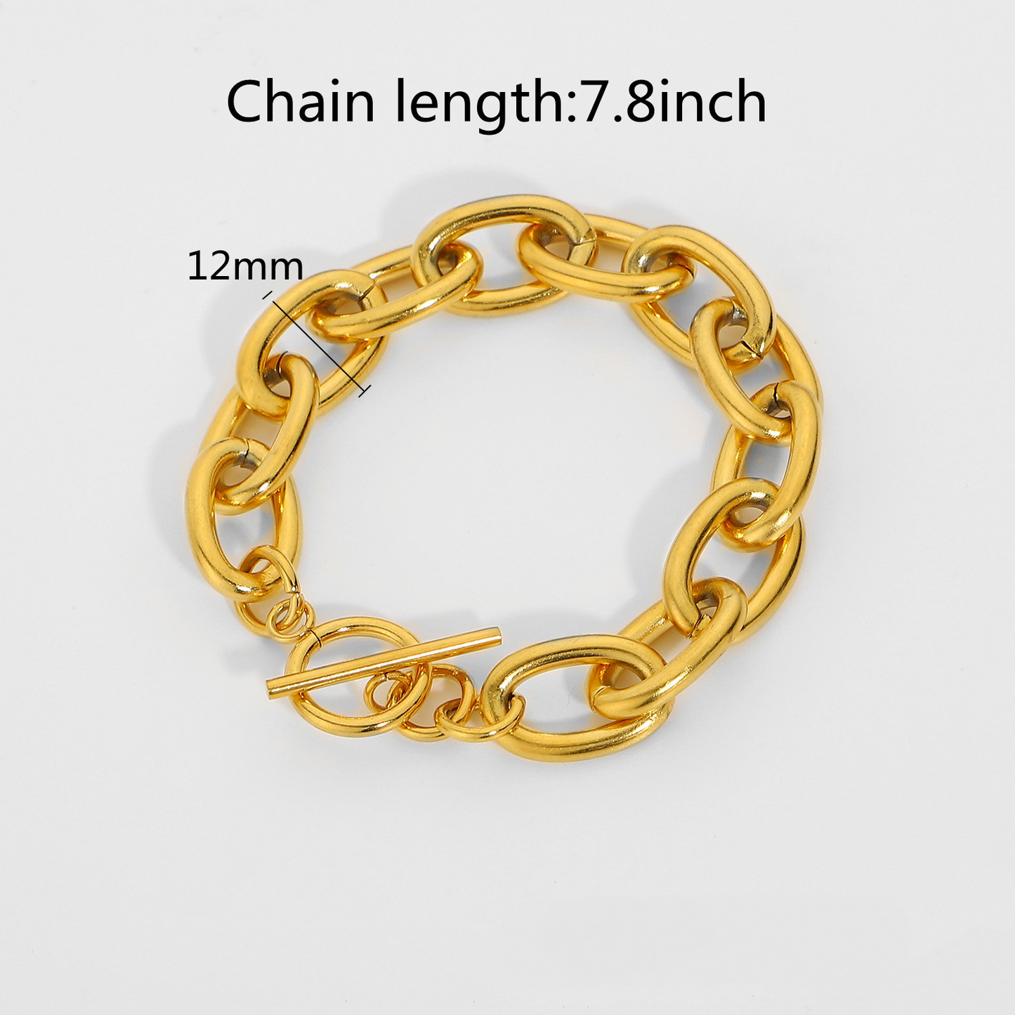 Heavy Chain Bracelet