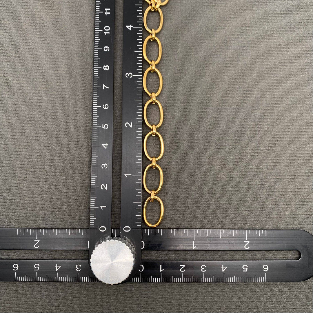 Y-Neck Chain Necklace 18K Necklace