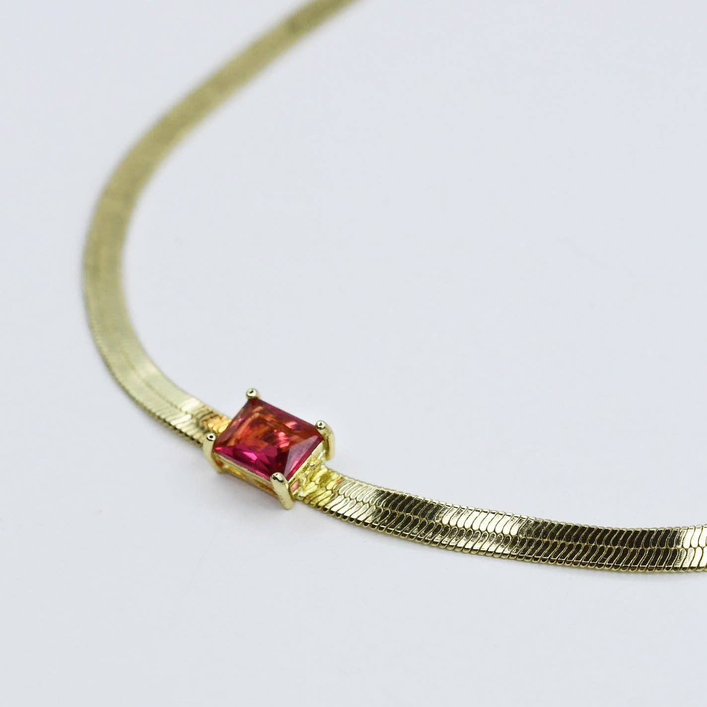 Ruby Glow Necklace