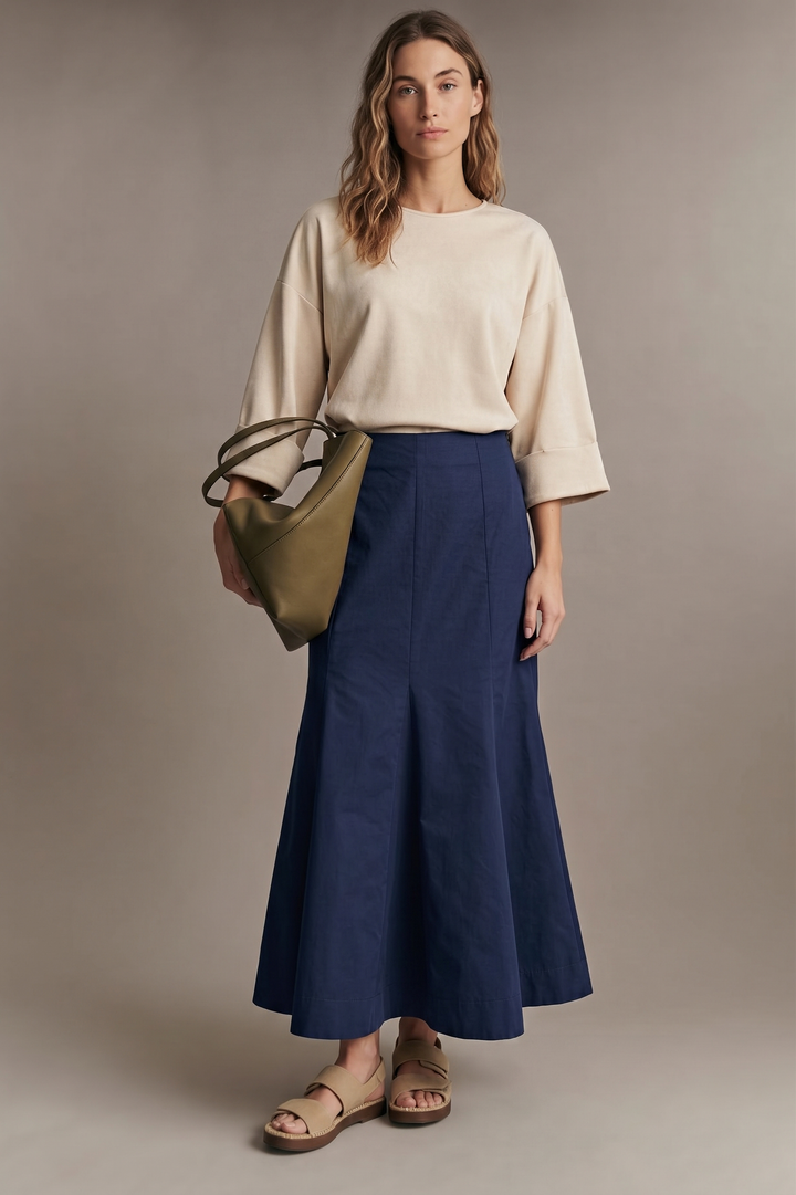 Cream Soft Spoken Top