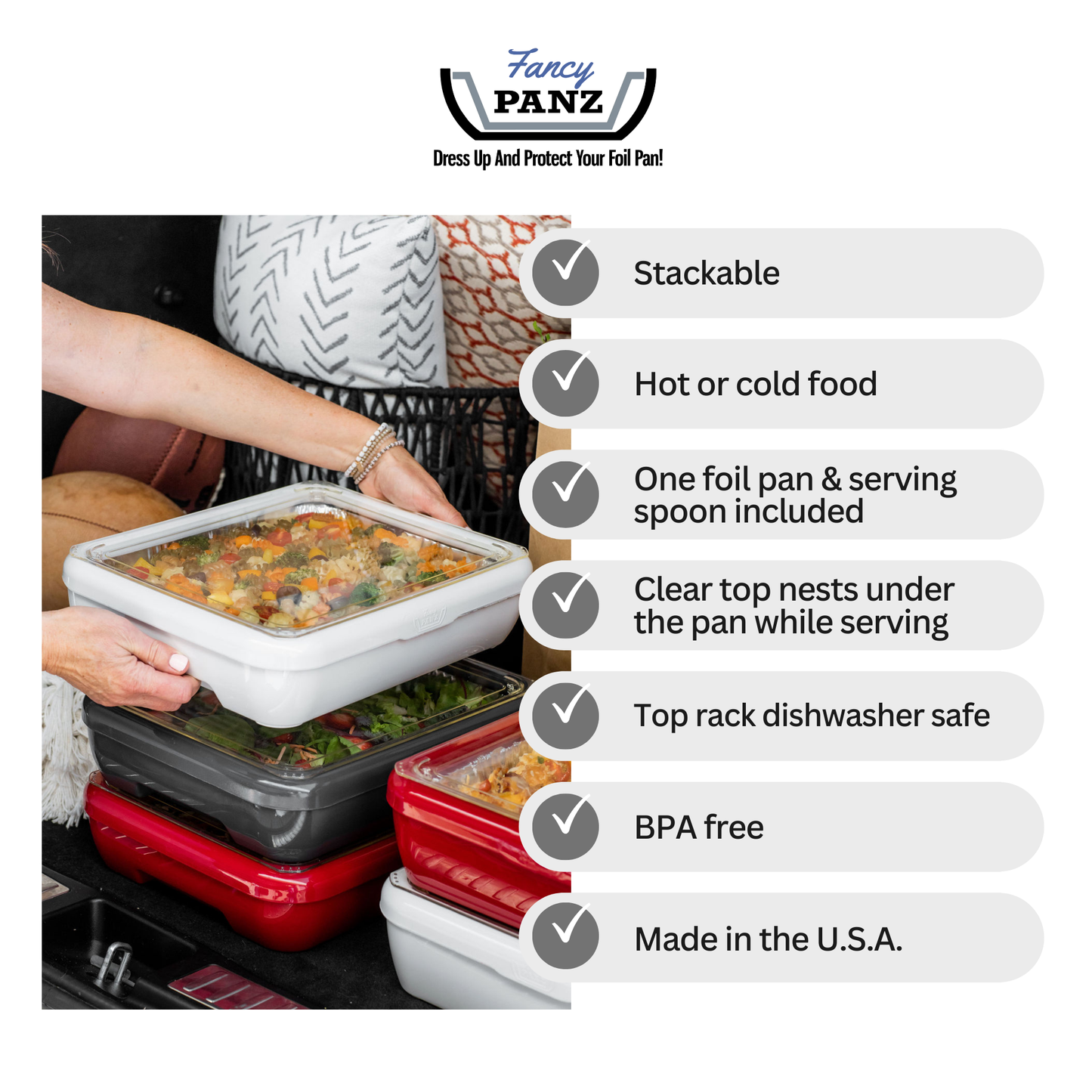 Classic Fancy Panz - Charcoal