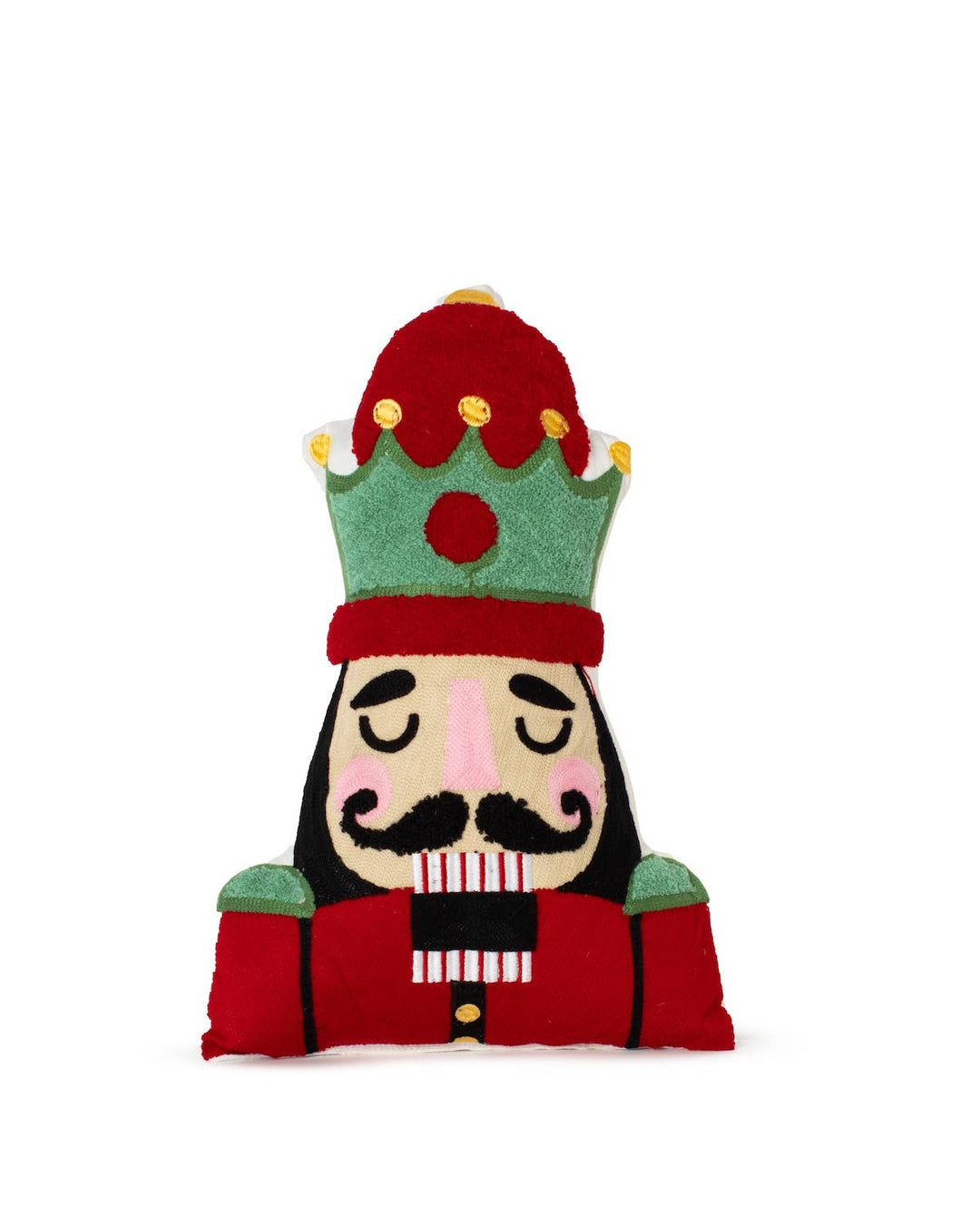 Nutcracker Pillow   Red/Green/Multi   12x15