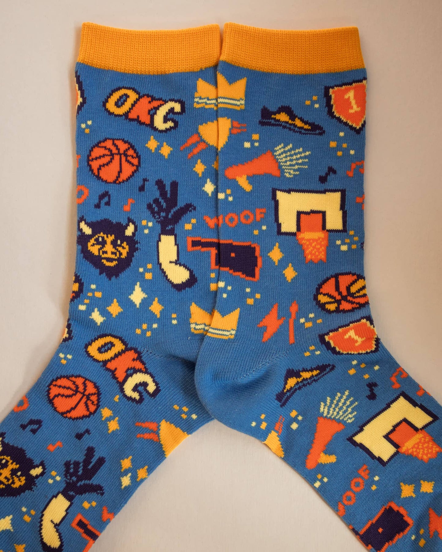 Thunder Party Socks