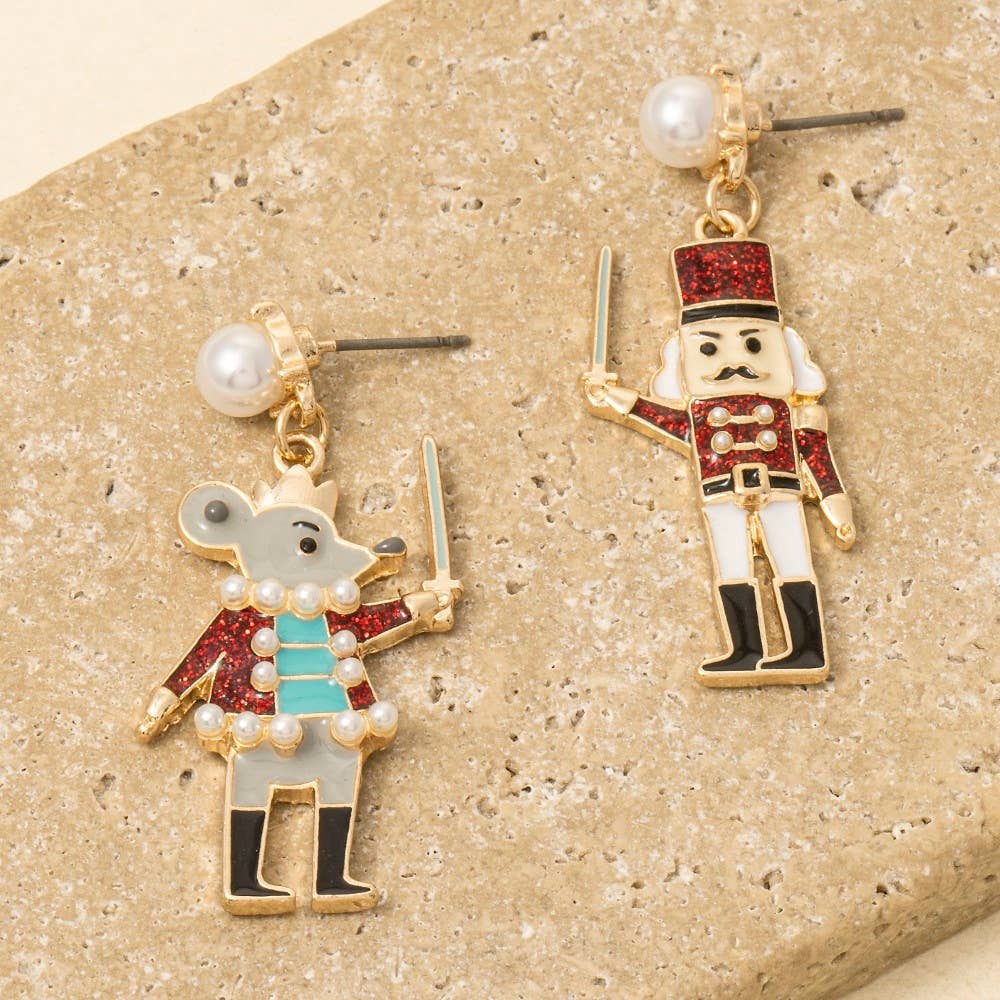 Nutcracker & Mouse Earring