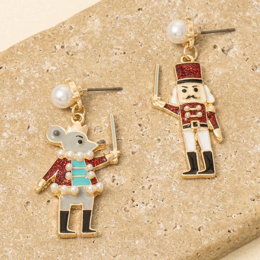 Nutcracker & Mouse Earring