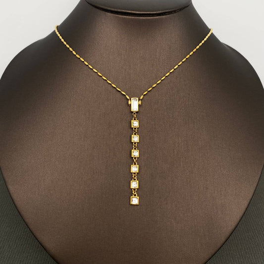 Diamond Y-Necklace 18K