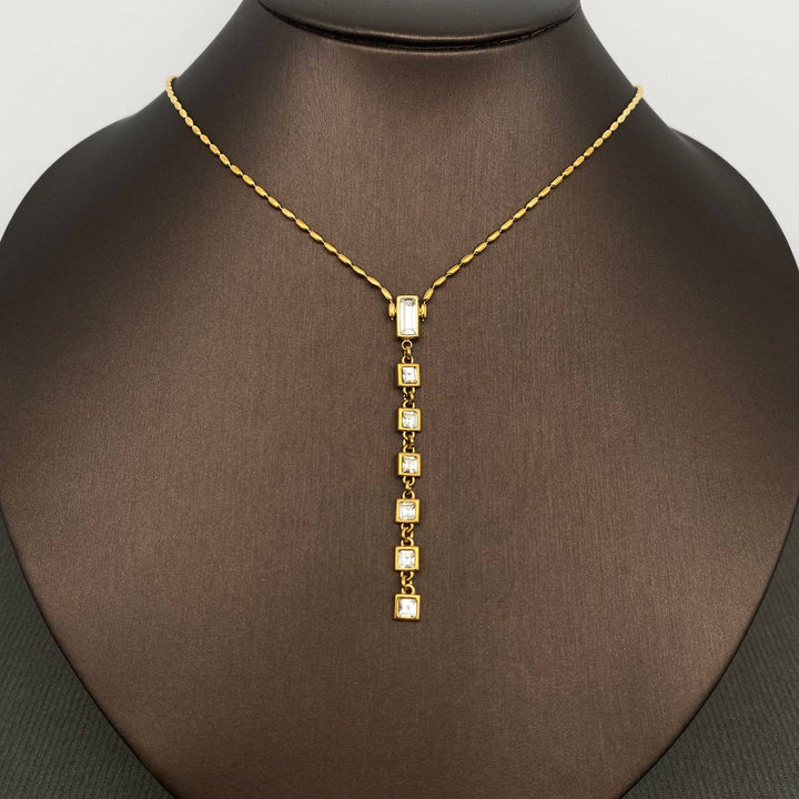 Diamond Y-Necklace 18K