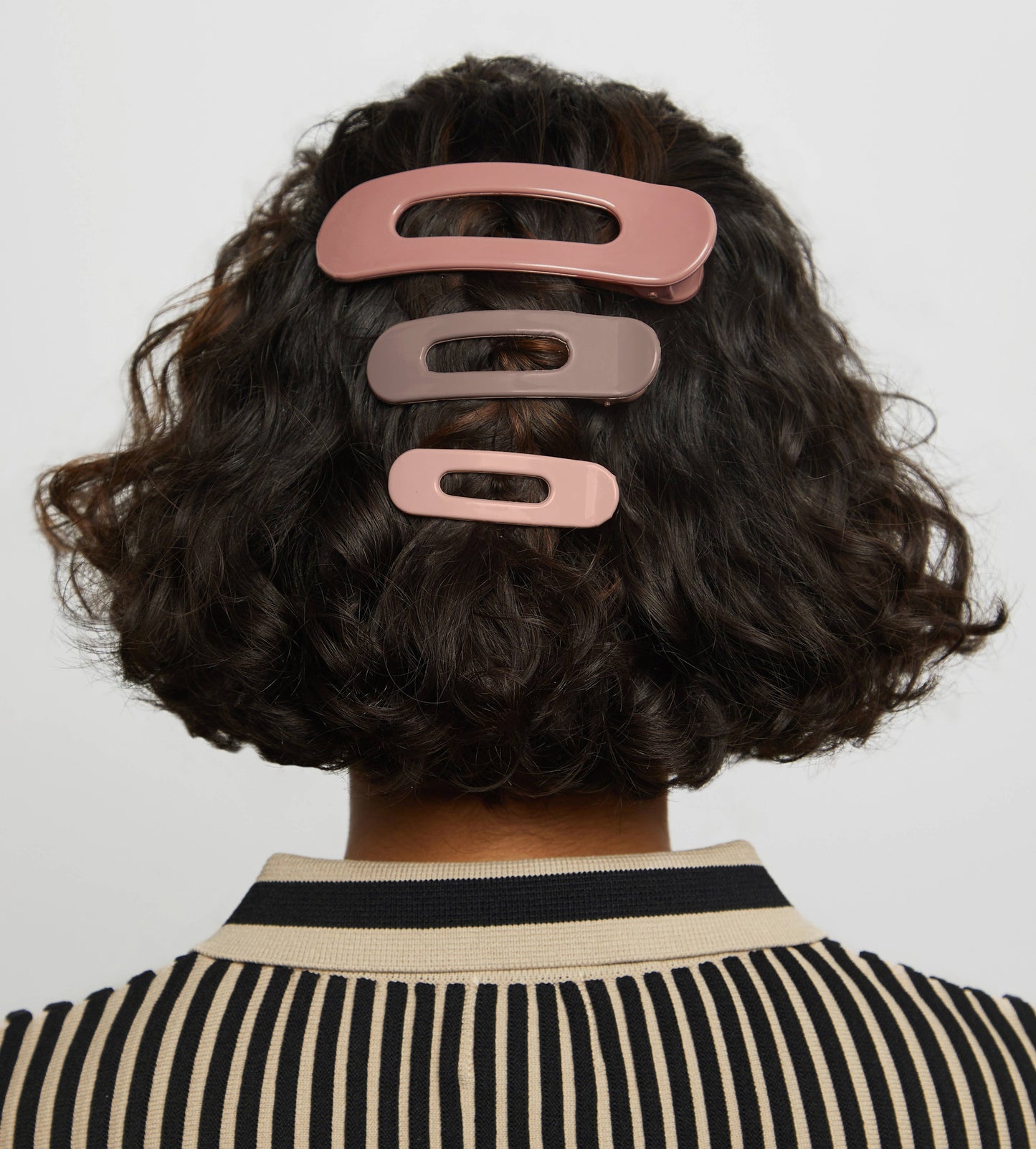Flat Lay Claw Clip 3pc - Terracotta