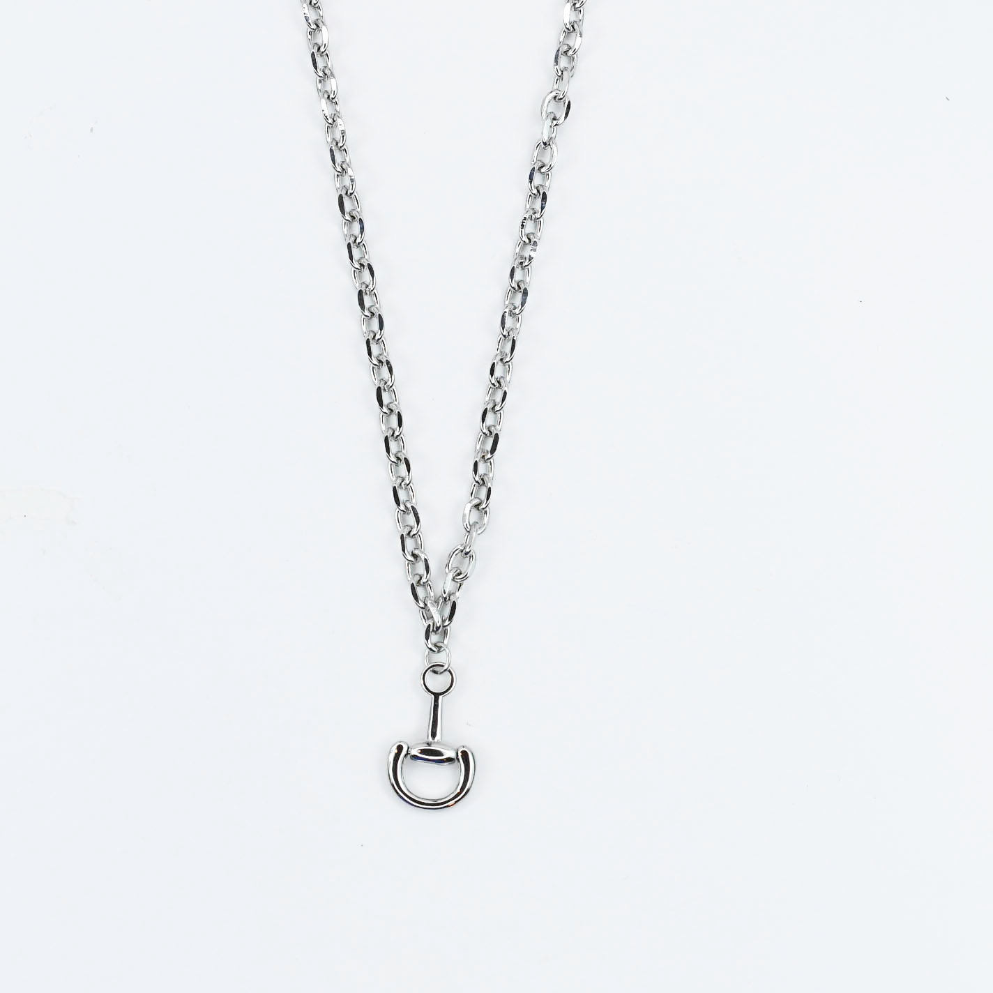 Silver Bit Necklace
