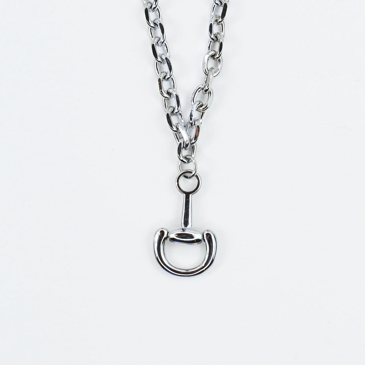 Silver Bit Necklace