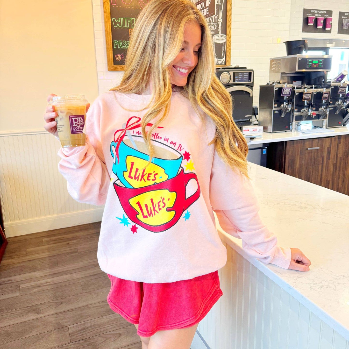 Lukes Coffee Sweatshirt