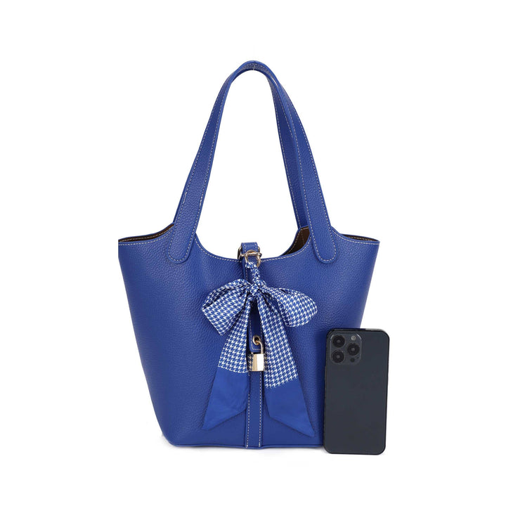 Cinthya Top Handle Handbag With Bow Detail