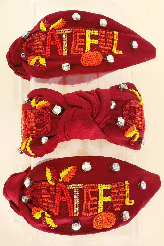 Grateful Thanksgiving Headband