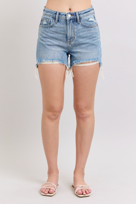 Judy Blue Destroy Cut Off Shorts